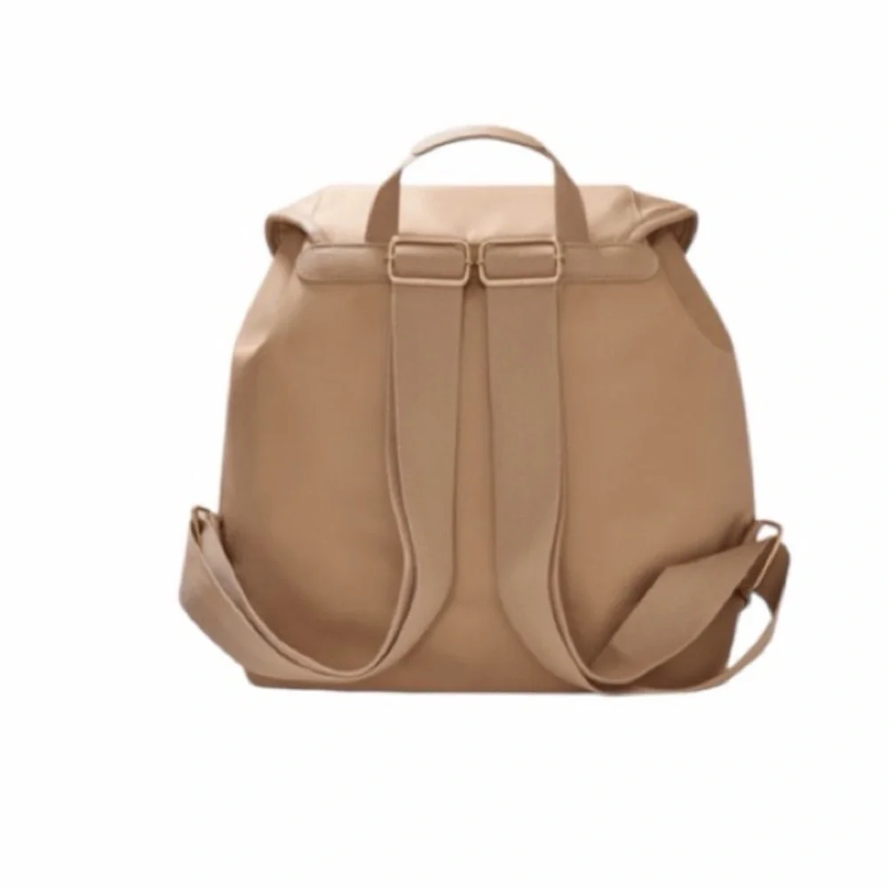 Year Of Ours Nylon Tan Backpack With Adjustable Straps NWT